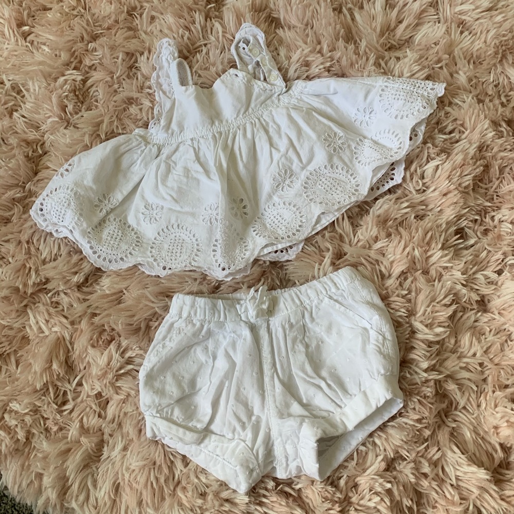 End of summer babygirl outfit